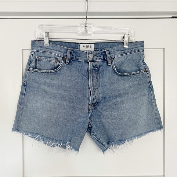 AGOLDE Parker Denim Shorts size 28 - Picture 4 of 8